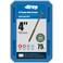Kreg ProtecKote Pocket Screws SMLC4X40075 Weather Resistant Pocket Screws 4Inch Coarse Thread MaxiLoc Head Outdoor 75 Count