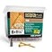 Deck Plus 158 Inch Epoxy Coated Exterior Wood and Fence Screws 8 x 158 TorxStar Drive Included Coarse Thread Outdoor Rust Resistant Decking Screw Tan 5 lb Box 735 Pieces 48412