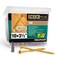 Deck Plus 312 Inch Epoxy Coated Exterior Wood and Fence Screws 10 x 312 TorxStar Drive Included Coarse Thread Outdoor Rust Resistant Decking Screw Tan 5lb Box 275 Pieces 48422