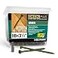 Deck Plus 312 Inch Epoxy Coated Exterior Wood and Fence Screws 10 x 312 TorxStar Drive Included Coarse Thread Outdoor Rust Resistant Decking Screw Green 5lb Box 275 Pieces 48408