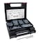 Milescraft 5200 Pocket Screw Kit 700 Piece T20 Zinc Coated Screw Set with 6 Sizes 3in 6in Torx Drivers Included