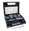 Milescraft 5200 Pocket Screw Kit 700 Piece T20 Zinc Coated Screw Set with 6 Sizes 3in 6in Torx Drivers Included