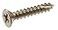 Hillman The Group 45451 9Inch x 2Inch Flat Phillips Wood Screw Satin Nickel 15Pack