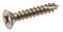 Hillman The Group 45451 9Inch x 2Inch Flat Phillips Wood Screw Satin Nickel 15Pack