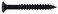 Hard-to-Find Fastener HardToFind Fastener Phillips Flat Twinfast Wood Screws Black Phosphate Durable Secure Indoor Wood Screws for Cabinets Home Improvement DIY Construction Interior Renovations 10 x
