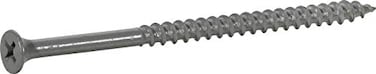 Fas-n-Tite FasnTite 25 Pcs Exterior Deck Screws 10 x 312 Phillips Drive Decking Screws for Exterior Wood Gray Ceramic Coated Rust Resistant Fasteners for Decking Fencing Treated Lumber