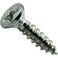 Hard-to-Find Fastener HardtoFind Fastener 014973291846 Phillips Flat Wood Screws 5 x 12 Piece100 zinc