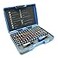 TEMO 100 Piece Color Coded Impact Ready Security Bits Screwdriver Set Kit with 2 Quick Chucks