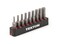 TEKTON 14 Inch Hex Bit Set with Rail 9Piece 26 mm DZX93002