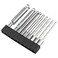 LDEXIN 9Pcs Ball End Hex Head Screwdriver Bits Set 15mm 2mm 25mm 3mm 4mm 5mm 6mm 8mm 10mm Magnetic Tips Ball End Drill Bit Magnetic with 14 Inch Hex Shank 75mm Length
