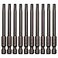 Sipery Hex Head Allen Wrench Drill Bits 532 Inch Hex Bit H4 S2 Steel Magnetic 14 Impact Driver Bits 3 Inch Long 10 Pack