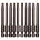 Sipery Hex Head Allen Wrench Drill Bits 532 Inch Hex Bit H4 S2 Steel Magnetic 14 Impact Driver Bits 3 Inch Long 10 Pack