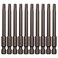 Sipery Hex Head Allen Wrench Drill Bits 532 Inch Hex Bit H4 S2 Steel Magnetic 14 Impact Driver Bits 3 Inch Long 10 Pack