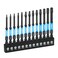 toolant 3 Impact Torx Bit Set 13pcs TT7TT40 14 HexShank S2 Steel Security Torx Bit Set Tamper Proof Star Bit Set with CNC Machined Tips 3 Long with Magnetic Impact Bit Holder and Storage Box