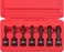 NEIKO 01130B 38 Drive Allen Socket Set 7 Piece 3 Inch 38 Impact Hex Bit Socket Set Metric Hex Driver 4 mm to 12 mm ChromeMoly CrMo Impact Grade