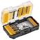 DEWALT Screwdriver Bit Set 40 Pcs Impact Ready FlexTorq Impact Driver Bit Set with Storage Case DWA2T40IR