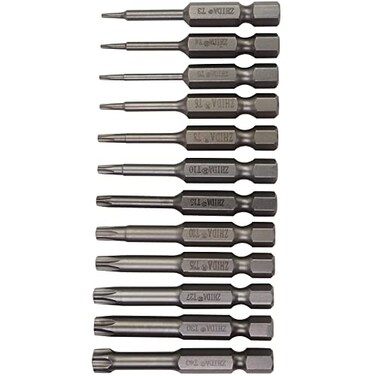 ZHIDA Torx Impact Screw Bit Set T3T4T5T6T8T10T15T20T25T27T30T40 1 Set
