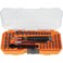 Klein Tools 32787 64Piece MicroRatchet Bit Precision Driver Set with Modular Case Magnetic Precision Standard Bits and Nut Drivers