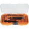 Klein Tools 32787 64Piece MicroRatchet Bit Precision Driver Set with Modular Case Magnetic Precision Standard Bits and Nut Drivers