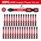 Geinxurn 30Pieces Magnetic 2 Phillips 2 in Hex AntiSlip Screwdriver Bits 14 Inch Hex Shank Impact Tough PH2 Cross Screwdriver Bits Set