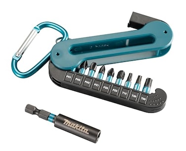 Makita E12005 10 Piece 25mm Impact Black Bit Set