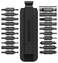 Galvanox 21PC Flat BitKit Designed for Leatherman MultiTool Screwdrivers 59HRC IndustrialGrade Hardened S2 Impact Steel Set Includes DoubleSided Sheath Holder Black