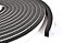 GravitationOnline Sponge Neoprene Stripping WAdhesive 34in Wide X 12in Thick X 25ft Long