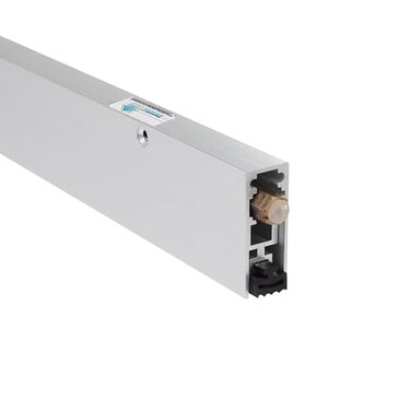 Trademark Soundproofing Automatic Door Bottom Seal Under Door Seal with Double Neoprene Seal Surface Mounted Aluminum 36 Long