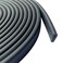 Protalwell Rubber Edge Trim 116 U Channel Edge Trim EPDM Edge Protector Length 20Ft U Shaped Gasket Black Color Edge Protector for Sheet Metal