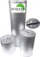INSULATION MARKETPLACE SmartSHIELD 3mm 16x50Ft Reflective Insulation roll Foam Core Radiant Barrier Thermal Insulation Shield Commercial Grade 16x50