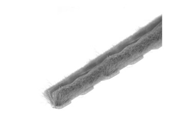 CRL Z78295C 100ft Roll Zipper Pile Weatherstrip 0250 Pile Height 0270 Backing WidthGray