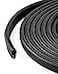 QWORK 30 Feet EPDM Rubber Edge Trim Seal Strip Fits Edge 116 to 18