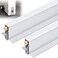 Yaocom 2 Pack 36 Inch Automatic Door Bottom Seal 916w x 36l x 138h Aluminum Automatic Door Sweep