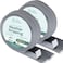 Home Intuition 396 Inch Weather Stripping Window Door Seal Strip 33 Feet Self Stick Weatherstrip Gap Draft Blocker Grey