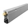 Legacy Manufacturing, LLC. Fire RatedHeavy DutySurface Automatic Door Bottom with Sponge Neoprene Rubber Extrusion in Clear Anodized Aluminum 7163CA SMS 8 x 112 Supplied 36 L x 2932 W x 12932 H