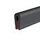 Protalwell Rubber Edge Trim SelfAdhesive Rubber Edge Protector for Sheet Metal EPDM Material Fit 11616mm Length 100Ft Black Color U Channel Edge Trim
