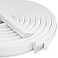 KNEELISA 196 WedgeShape Foam Window Weather Stripping Door Seal StripSoundproofing Frame Winter Insulation Tape for Exterior Front DoorNoise Cancelling Window InsertsDoor Gap Filler Light BlockerWhite