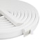 KNEELISA 196 WedgeShape Foam Window Weather Stripping Door Seal StripSoundproofing Frame Winter Insulation Tape for Exterior Front DoorNoise Cancelling Window InsertsDoor Gap Filler Light BlockerWhite