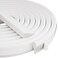 KNEELISA 196 WedgeShape Foam Window Weather Stripping Door Seal StripSoundproofing Frame Winter Insulation Tape for Exterior Front DoorNoise Cancelling Window InsertsDoor Gap Filler Light BlockerWhite