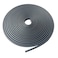 Protalwell Rubber Edge Trim 14 U Channel Edge Trim Edge Protector for Plywood Glasses or Flexiglasses 14 in Flexible U Shaped Gasket Black Color Length 20 Ft