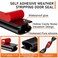 pundin Black Rubber Weather Stripping Door Seal Strip D Shape Door Weather Seal Strip SelfAdhesive Soundproofing Frame Insulation Tape for Doors FrameWindow SealBlocks Cold Drafts Noise