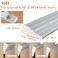 KNEELISA 118 WedgeShape Foam Window Weather Stripping Door Seal StripSoundproofing Frame Insulation Tape for Exterior Front DoorNoise Cancelling Window InsertsDoor Gap Filler Light BlockerGray