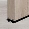 Randall Manufacturing Co., Inc 36 Kerf Slidein Double Bulb Seal Weatherstrip Door Bottom Durable Seal for Energy Efficiency Draft Protection Black
