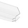 PRIME-LINE PrimeLine M 6256 Frameless Shower Door Bottom Seal for 14 in Thick Glass Doors Dual Flap and 45 Degree Drip Guard 36 in Clear Vinyl Single Pack