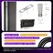 Sxmprail W510C 312 79 mm Adjustable Astragal Replacement Pile Weatherstrip 100FT Replace Worn Weatherstrip Pile on Adjustable Astragals Five Year Free Replacement