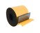 Dualplex High Density Foam Weather Stripping Door Seal Strip Insulation Tape Roll for Insulating Door Frame Window Air Conditioner Self Adhesive Sealing Weatherstrip 4 in x 116 in x 10 Ft Black