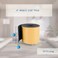 Dualplex High Density Foam Weather Stripping Door Seal Strip Insulation Tape Roll for Insulating Door Frame Window Air Conditioner Self Adhesive Sealing Weatherstrip 4 in x 116 in x 10 Ft Black
