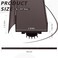 MorningRo 2 Pcs 134 x 36 U Shaped Aluminum Door Sweep for Bottom of Door with Drip Cap Screwon Metal Weather Stripping Seal Draft Stopper Threshold for Exterior Front Doors Brown