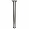 TableLegsOnline 28 Tall Single Table Leg Office Height Brushed Steel from