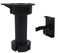 Desunia Cabinet Leveler Legs 330 Lb Capacity per Leg Adjusts from 3 78 to 6 12 Pack